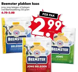 Coop Beemster plakken kaas aanbieding
