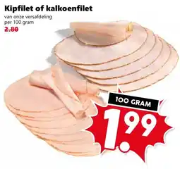 Coop Kipfilet of kalkoenfilet aanbieding