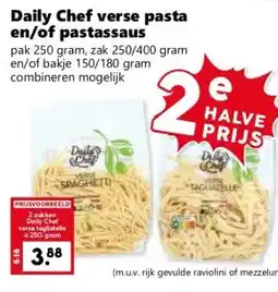 Coop Daily Chef verse pasta en/of pastassaus aanbieding