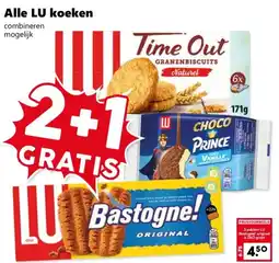 Coop Alle LU koeken aanbieding