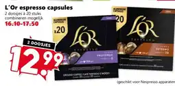 Coop L'Or espresso capsules aanbieding