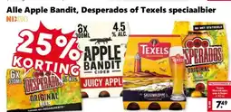 Coop Alle Apple Bandit, Desperados of Texels speciaalbier aanbieding