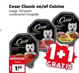 Coop Cesar Classic en/of Cuisine aanbieding