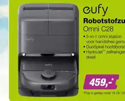 EP eufy Robotstofzuiger Omni C28 aanbieding