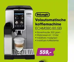 EP DeLonghi ECAM380.85.SB Dinamica Plus Volautomatische Koffiemachine aanbieding