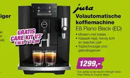EP JURA E8 Piano Black (ED) Volautomatische Koffiemachine aanbieding
