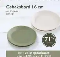 Boon`s Markt Gebaksbord 16 cm aanbieding