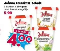 Boon`s Markt Johma rauwkost salade aanbieding