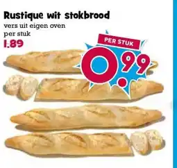 Boon`s Markt Rustique wit stokbrood aanbieding