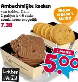 Boon`s Markt Ambachtelijke koeken aanbieding