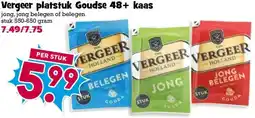 Boon`s Markt Vergeer platstuk Goudse 48+ kaas aanbieding