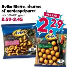 Boon`s Markt Aviko Bistro, churros of aardappelpuree aanbieding