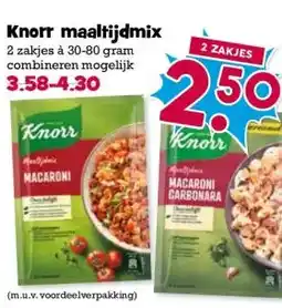 Boon`s Markt Knorr maaltijdmix aanbieding