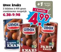 Boon`s Markt Unox knaks aanbieding