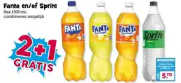 Boon`s Markt Fanta en/of Sprite aanbieding