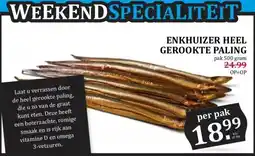 Boon`s Markt ENKHUIZER HEEL GEROOKTE PALING aanbieding