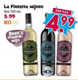 Boon`s Markt La Finestra wijnen aanbieding