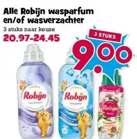 Alle Robijn wasparfum en/of wasverzachter