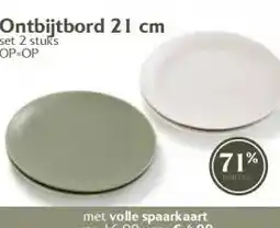 Boon`s Markt Ontbijtbord 21 cm aanbieding