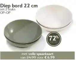 Boon`s Markt Diep bord 22 cm aanbieding