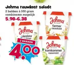 Boon`s Markt Johma rauwkost salade aanbieding