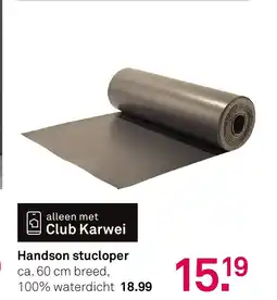 Karwei Handson stucloper aanbieding