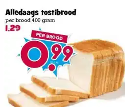 Boon`s Markt Alledaags tostibrood aanbieding