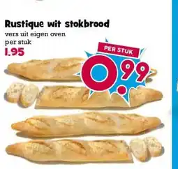 Boon`s Markt Rustique wit stokbrood aanbieding