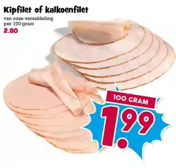 Boon`s Markt Kipfilet of kalkoenfilet aanbieding