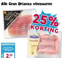 Boon`s Markt Alle Gran Brianza vleeswaren aanbieding