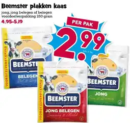 Boon`s Markt Beemster plakken kaas aanbieding