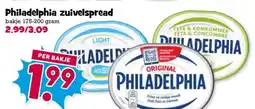 Boon`s Markt Philadelphia zuivelspread aanbieding
