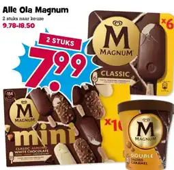 Boon`s Markt Alle Ola Magnum aanbieding