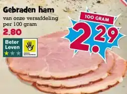 Boon`s Markt Gebraden ham aanbieding