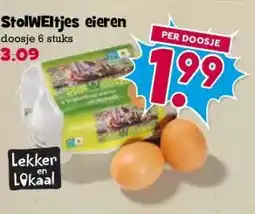 Boon`s Markt StolWEltjes eieren aanbieding