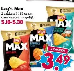 Boon`s Markt Lay's Max aanbieding