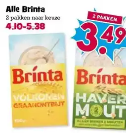 Boon`s Markt Alle Brinta aanbieding