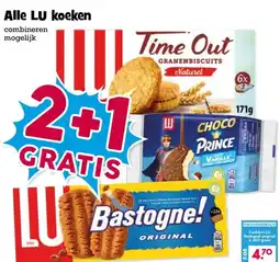 Boon`s Markt Alle LU koeken aanbieding