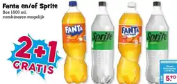 Boon`s Markt Fanta en/of Sprite aanbieding