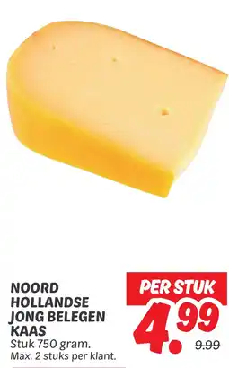 Dekamarkt Noord hollandse jong belegen kaas aanbieding