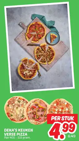 Dekamarkt Deka's keuken verse pizza aanbieding
