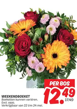 Dekamarkt Weekendboeket aanbieding