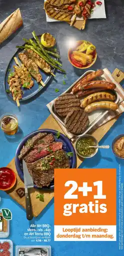 Albert Heijn Alle AH BBQ vlees, vis,kip en AH Terra BBQ aanbieding