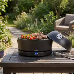 Action Hyundai tafelbarbecue met deksel aanbieding