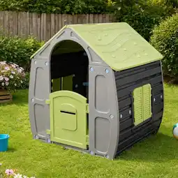 Action Magisch speelhuisje - groen/grijs aanbieding
