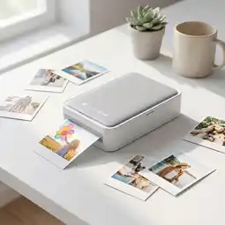 Action Silvergear mini fotoprinter aanbieding