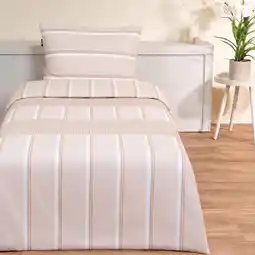 Action Mexx Home dekbedovertrek - beige aanbieding