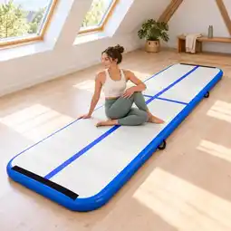Action Opblaasbare gymnastiekmat aanbieding