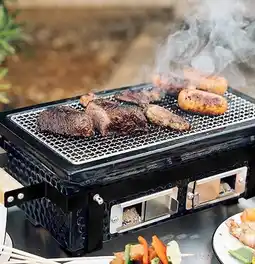 Action Keramische tafelbarbecue - zwart aanbieding