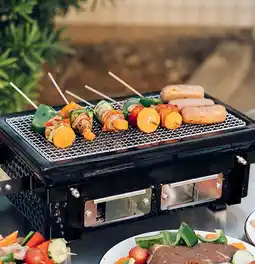 Action Keramische tafelbarbecue - zwart aanbieding